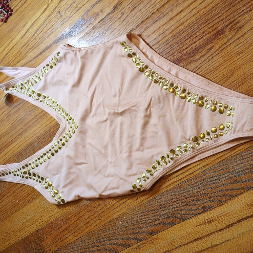 Forever 21 Bathing Suit with Gold